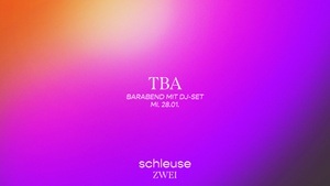 Barabend mit DJ-Set – tba
