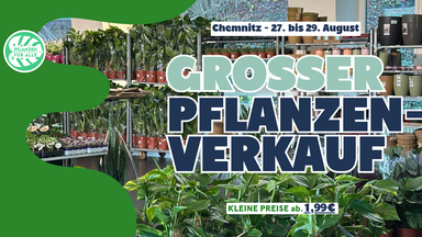 Großer Pflanzenverkauf - Chemnitz