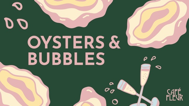 Oysters & Bubbles im Café Fleur