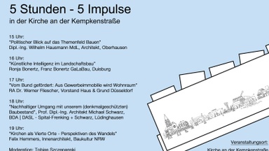 Lange Tafel der Baukultur - 5 Stunden, 5 Impulse