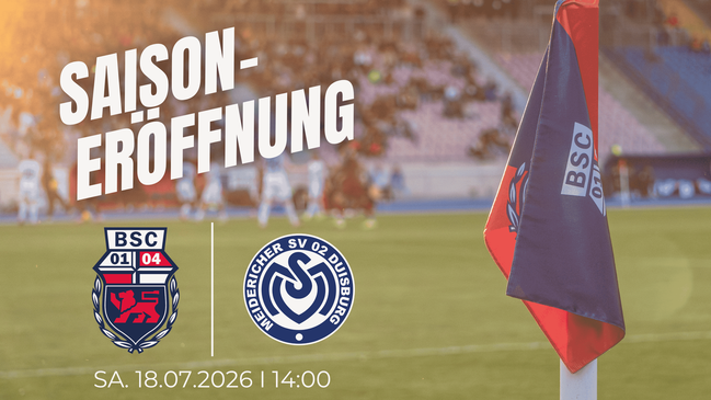 Saisoneröffnung 2026/27: Bonner SC empfängt den MSV Duisburg