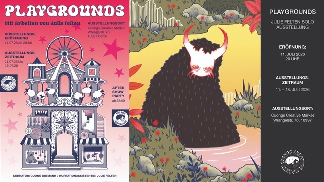 Playgrounds - Julie Feltens Solo Austellung