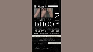 TIMELESS TATTOO EVENT at Hijack