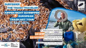 Kippen Nicht Schnippen x The European Trash Art Tour
