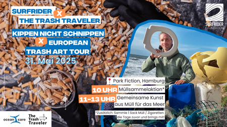 Kippen Nicht Schnippen x The European Trash Art Tour
