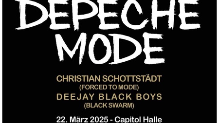 ONEOONE – DEPECHE MODE & 80ER PARTY MIT CHRISTIAN SCHOTTSTÄDT (FORCED TO MODE) UND DJ BLACK BOYS (BLACK SWARM)