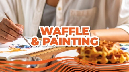 Waffle & Painting - Freier Malworkshop