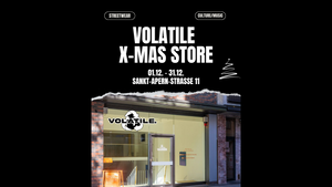 volatile earth X-MAS STORE - Sustainable Streetwear w/ Free Glühwein