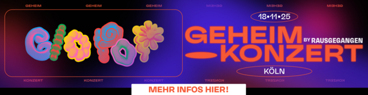 AUFGEPASST GEHEIMKONZERT!