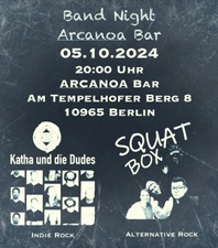 SQUAT BOX & Katha und die Dudes LIVE