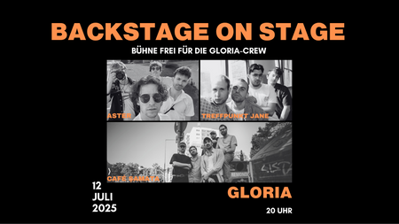 Backstage on Stage