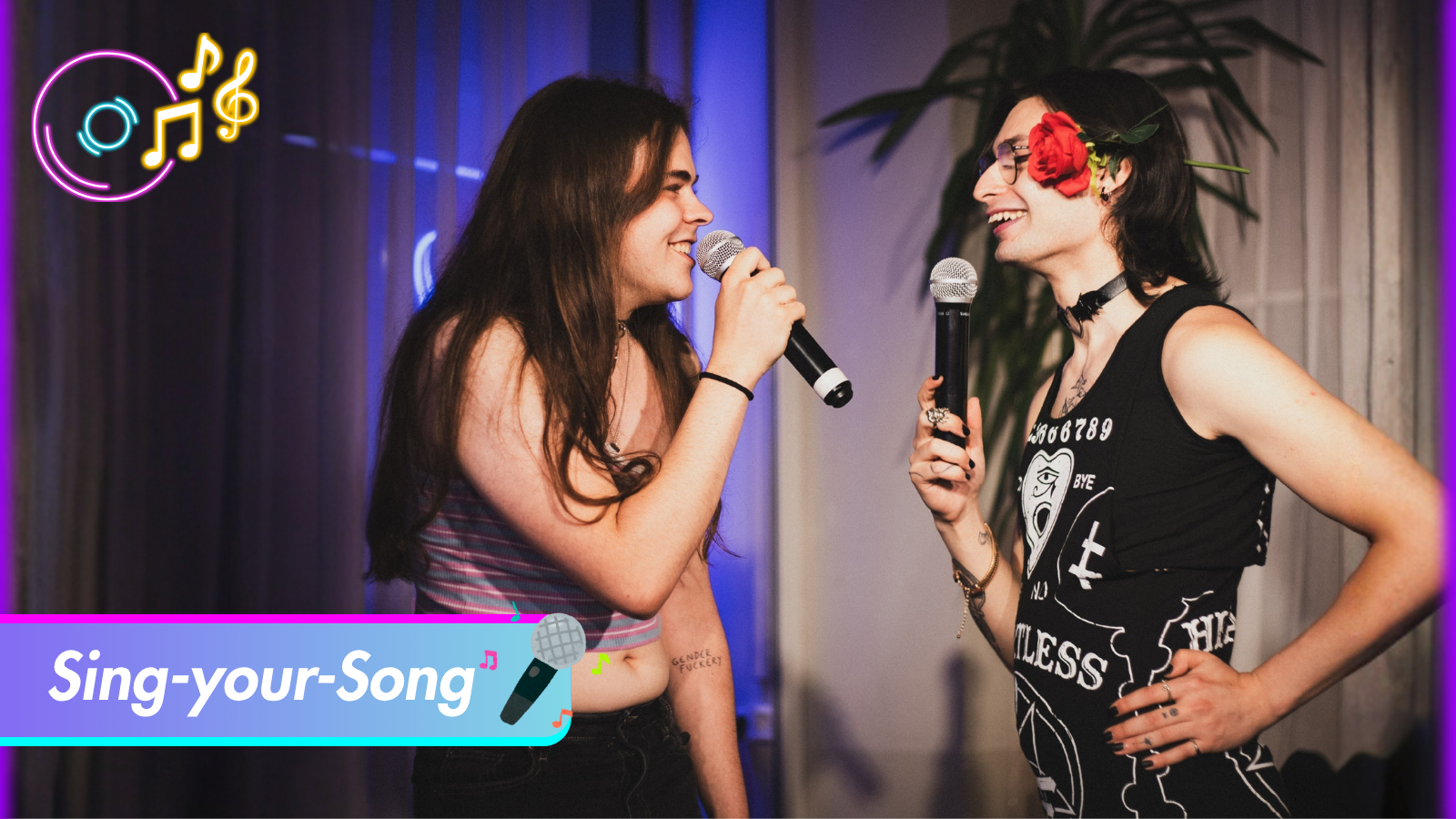 Sing-your-Song I Singevent für u27 Queers & Friends 🌈🎤