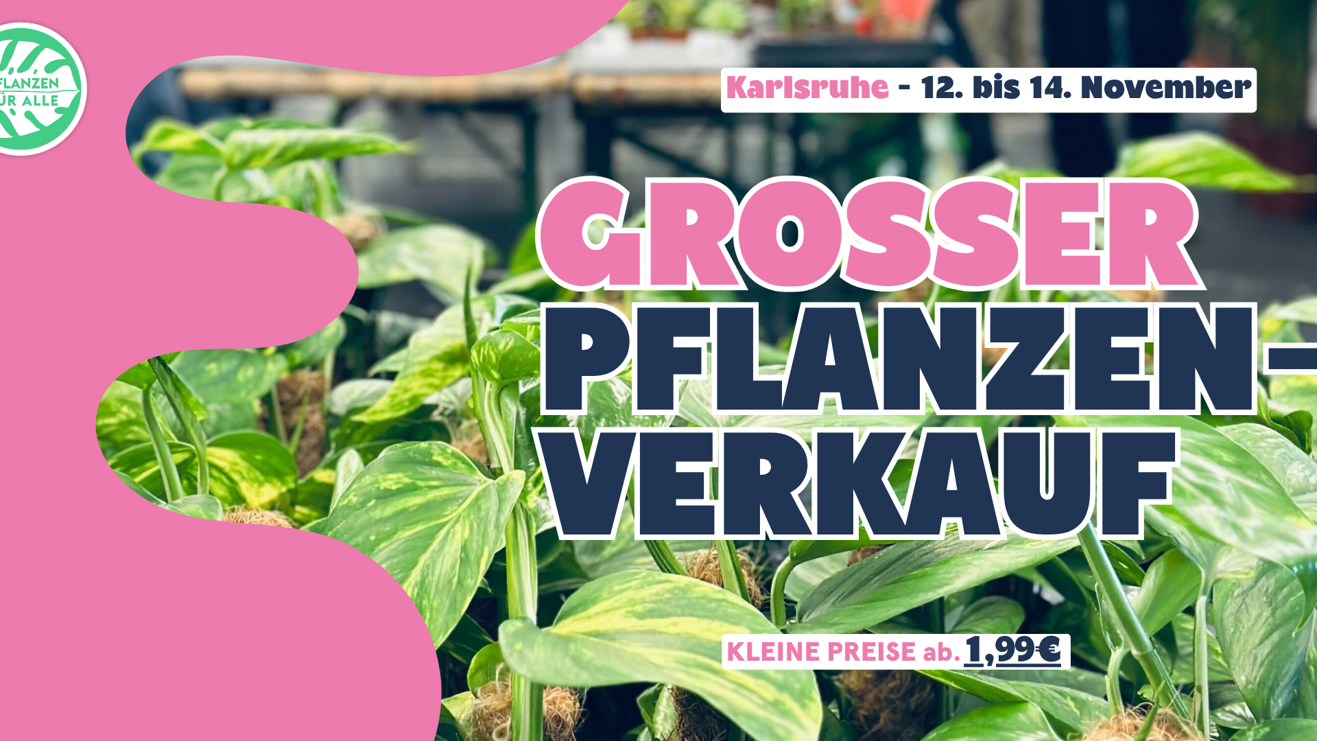 Großer Pflanzenverkauf - Karlsruhe