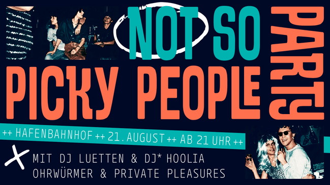 NOT SO PICKY PEOPLE PARTY