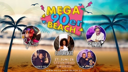 MEGA 90ER BEACH - BEACH FESTIVAL