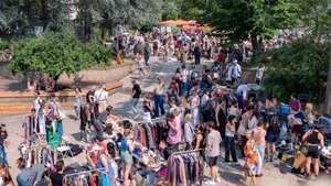 Flohmarkt am Ebertplatz