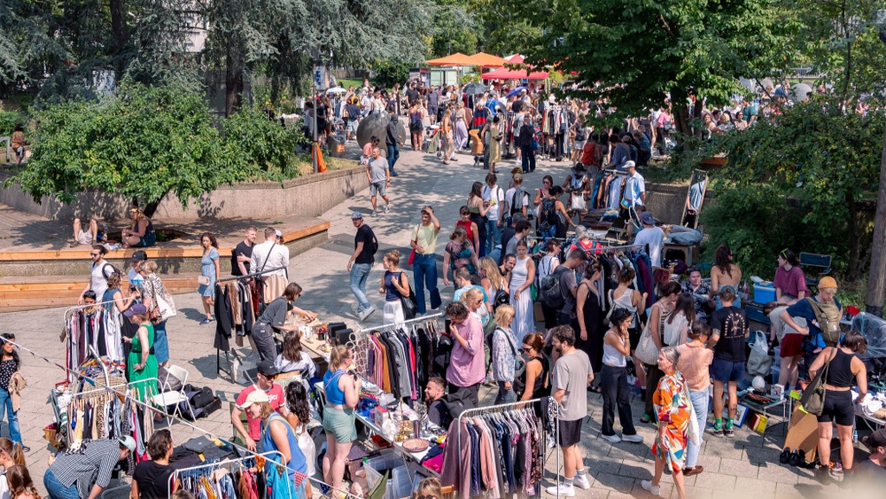 Flohmarkt am Ebertplatz