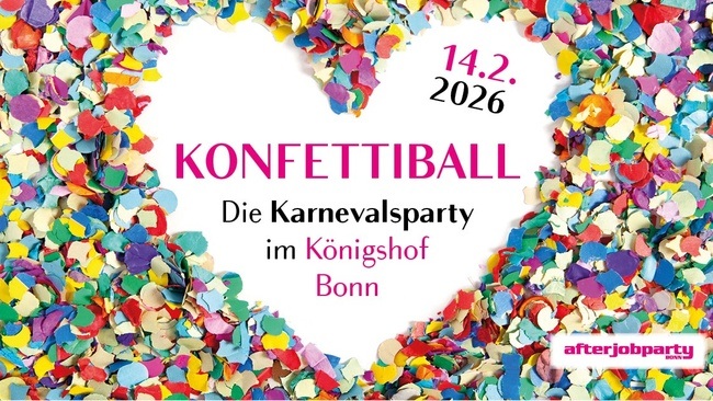 Konfettiball im Königshof by AfterJobParty