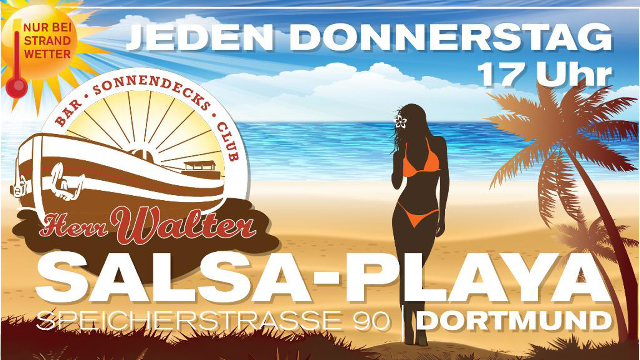 SALSA BACHATA mit djayARTURITO bei Herr Walter | Jeden Donnerstag - Nur bei gutem Wetter