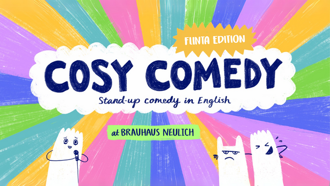 Cosy Comedy: English Standup Comedy  ⭐️FLINTA EDITION⭐️