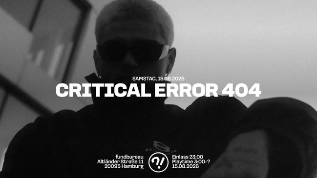 CRITICAL ERROR // SOFTDRIVE // DJ HANDTUCH // CHAEF