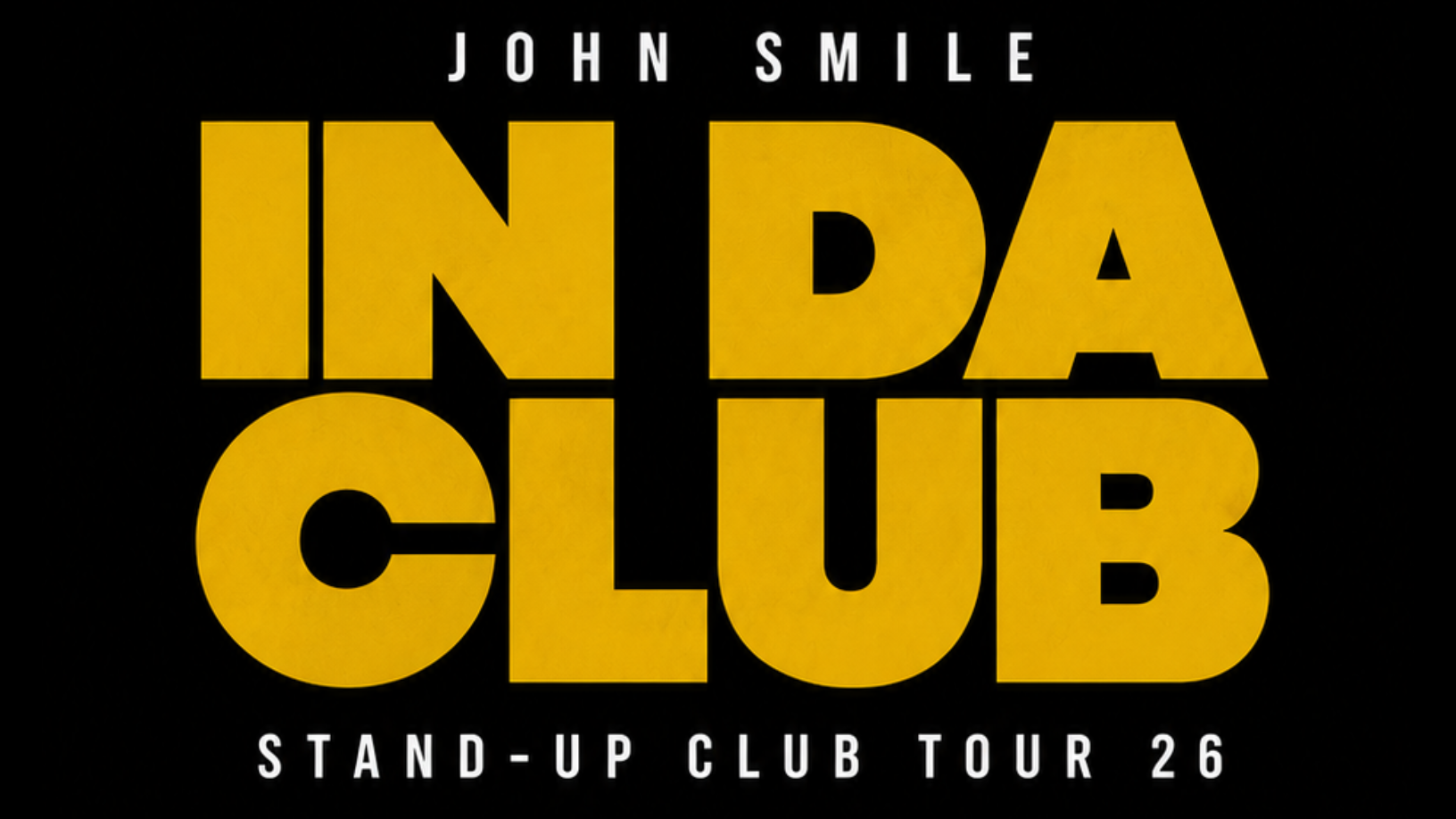 John Smile I IN DA CLUB I Stand-up Club Tour I Köln