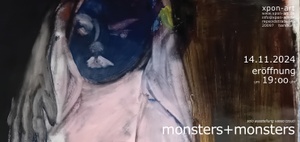 Vernissage ::: monsters+monsters ::: Solo Ausstellung Vasso Tzouti