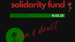 Solidarity Fund Cologne: Versteigerung & Live-Musik