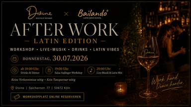 Divine x Bailando® – After Work: Latin Edition