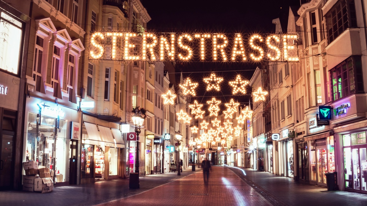 Weihnachtsmarkt in der Innenstadt