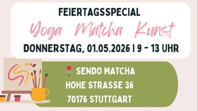 Yoga Matcha Kunst