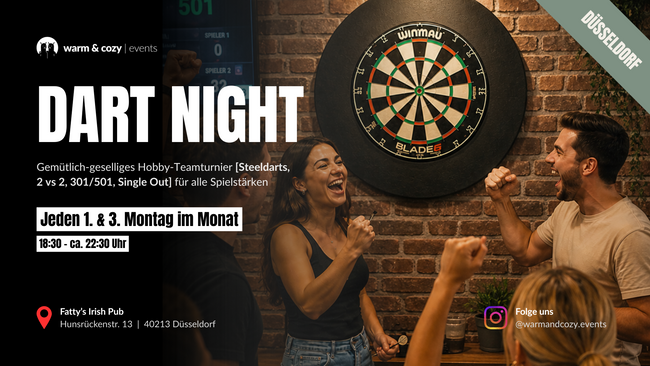 Dart Night – 2 vs 2 | Düsseldorf