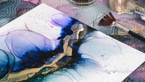 Paint & Yap – Alcohol Ink w/ Lisa Henkel