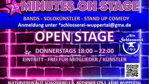 OPEN STAGE - offene Bühne