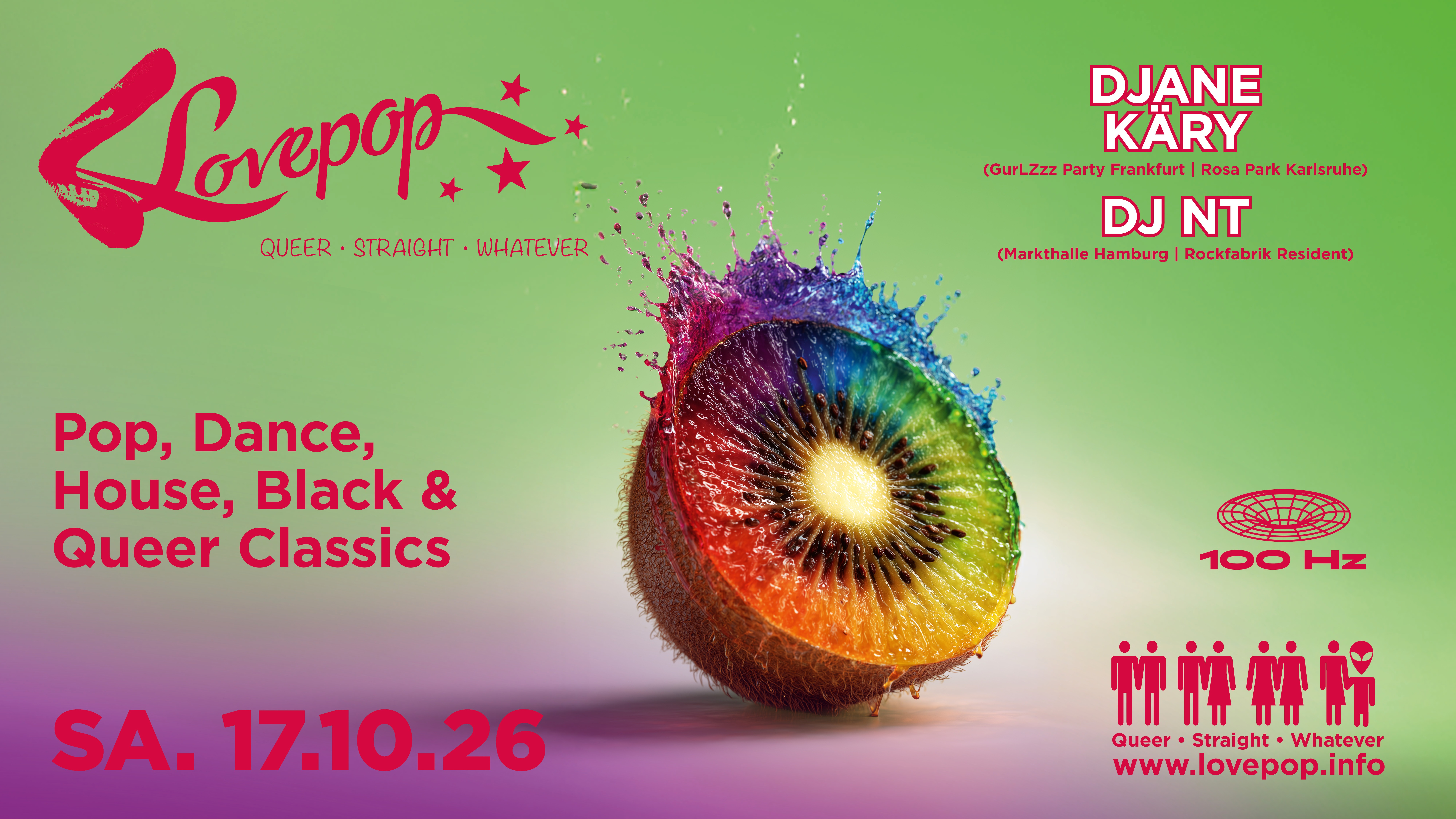 LOVEPOP - Queer Clubbing feat. DJane KÄRY