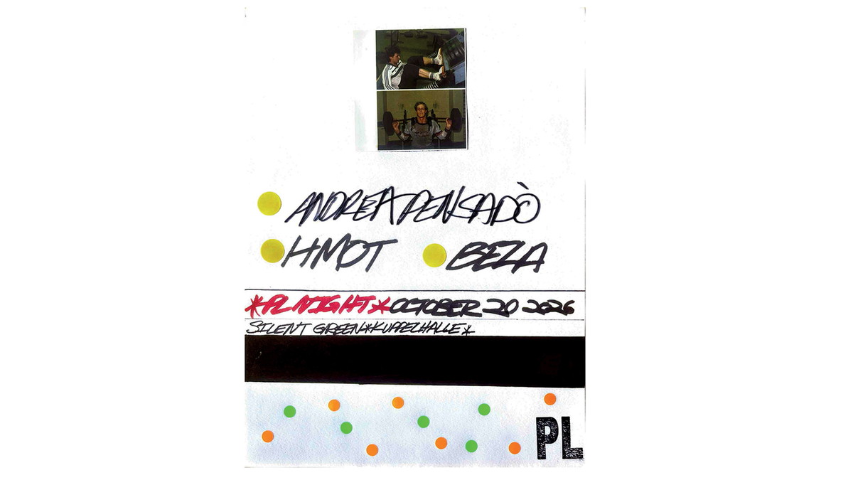 Titelbild der Veranstaltung Psychic Liberation Night: Andrea Pensado + HMOT + bela