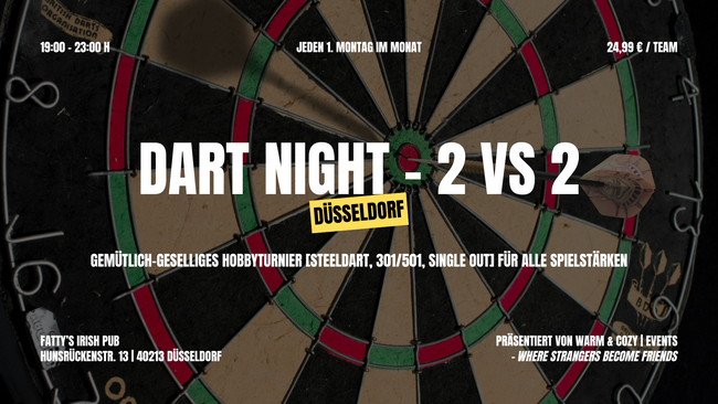 Dart Night – 2 vs 2 | Düsseldorf