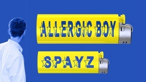 allergic boy + SpayZ
