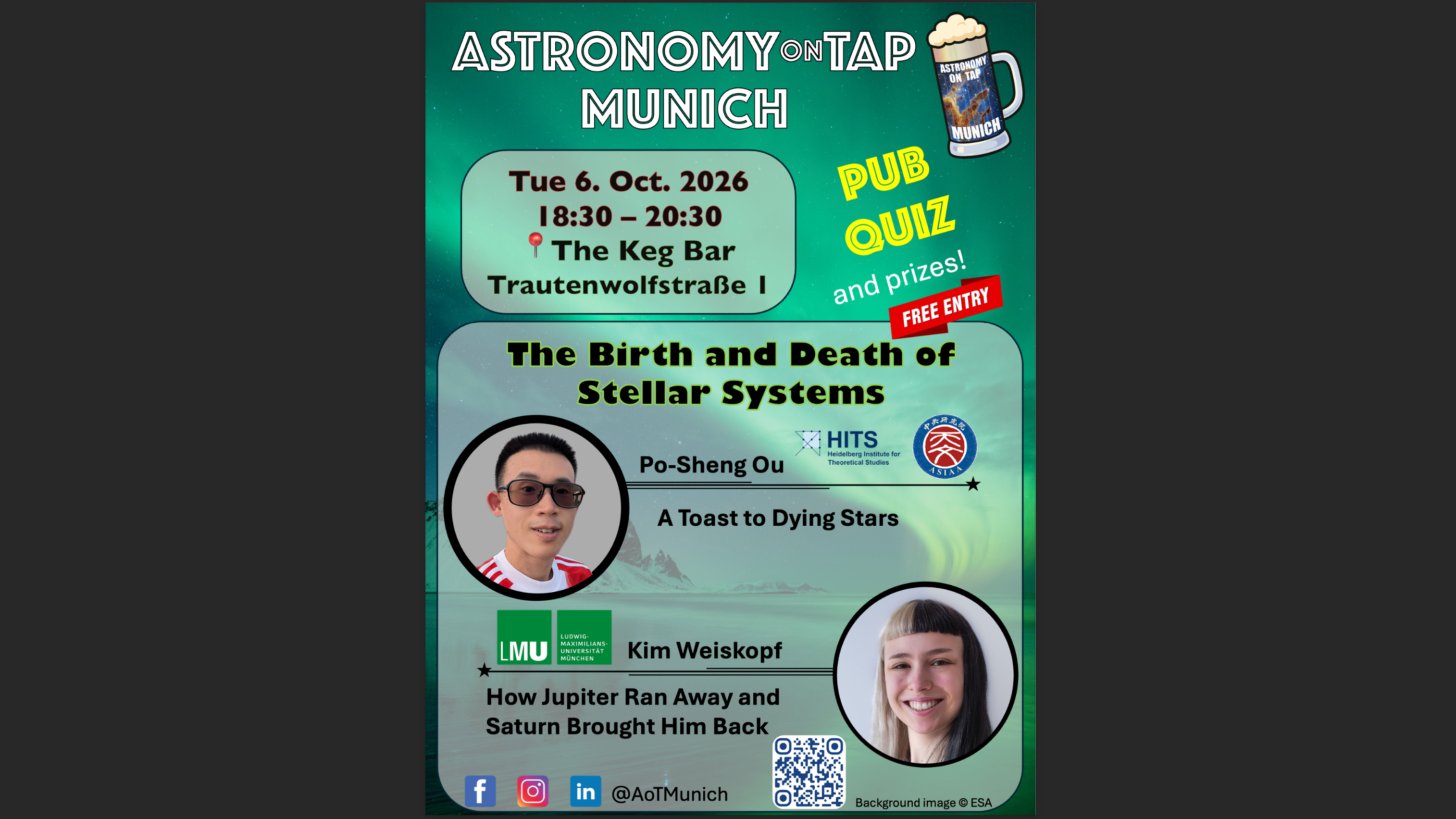 Astronomy on Tap Munich - The Birth and Death of Stellar Systems