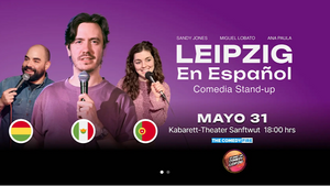 Leipzig en Español #10 - Comedia stand-up de México, Bolivia y Portugal
