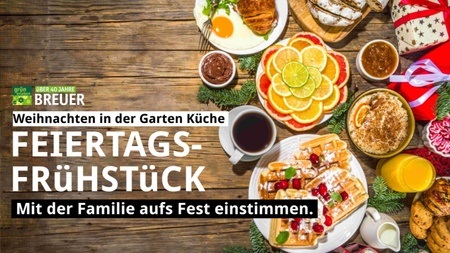 Heiligabend Feiertags-Frühstück