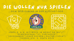 Die wollen nur Spielen - Dein Spieleabend in der Altstadt-Süd