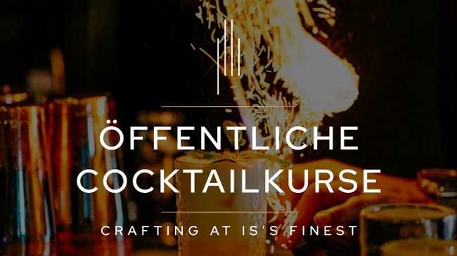 Öffentliche Cocktailkurse - Mixology in der Schilling Roofbar