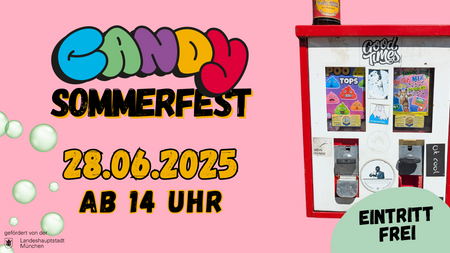CANDY Sommerfest 2025: Live-Musik, Kinderspaß und freier Eintritt