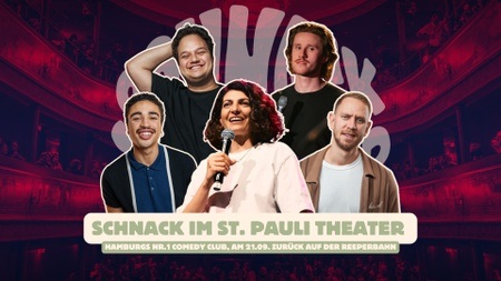 Filiz Tasdan uvm. bei SCHNACK Stand-Up im ST. PAULI THEATER