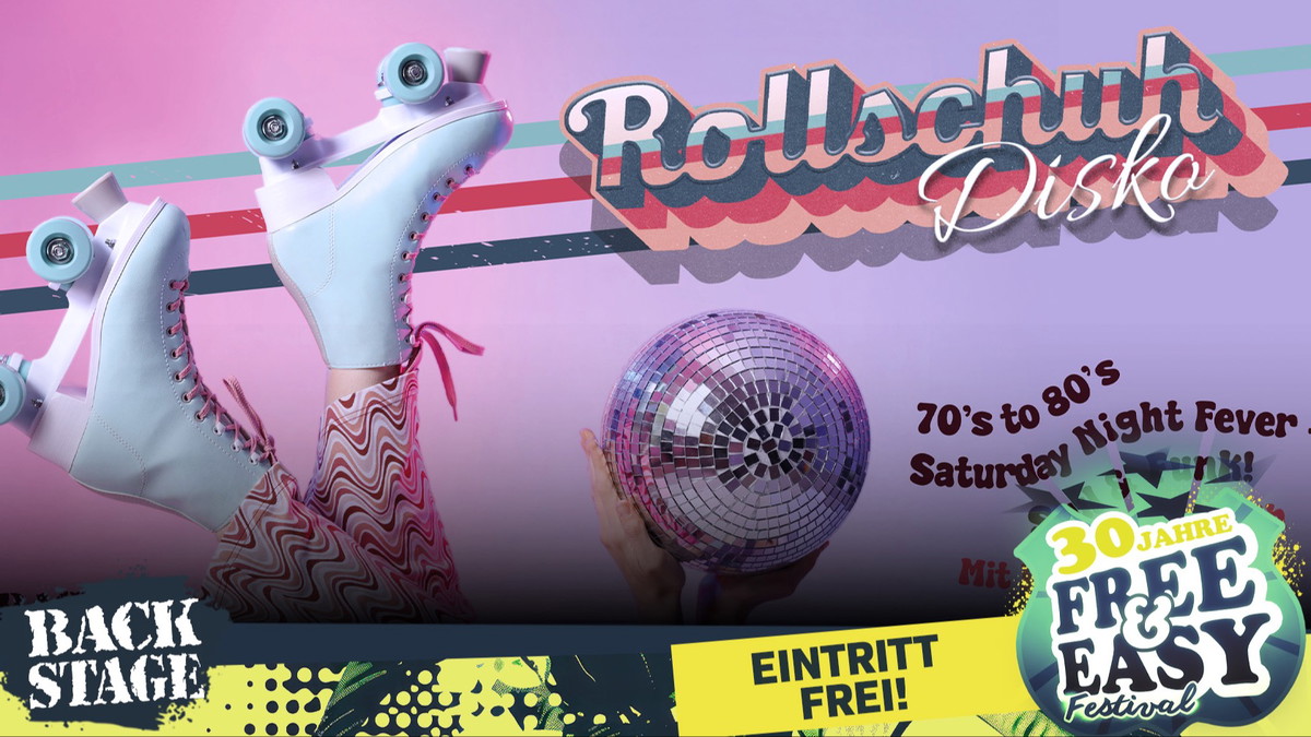 ROLLSCHUHDISKO mit DJ MIC AL | FREE & EASY FESTIVAL 2026