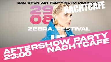 Aftershow zebra.  Festival 29.08