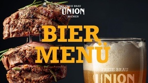 Biermenü in der UNION Brauerei