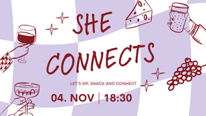 she connects - Wine Tasting & Speedfriending
