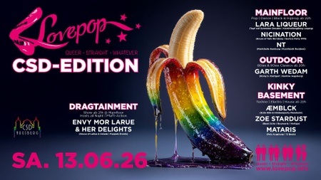 LOVEPOP CSD EDITION 2026 - Queer Pride Clubbing